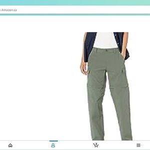 Stretch Woven Convertible Zip-Off Outdoor Hiking Pants